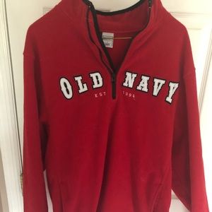 Old Navy hooded zip sweat shirt